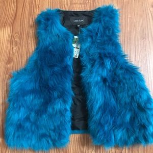 NEW WITH TAGS! Faux Fur Vest